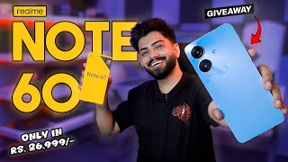 MASSIVE Giveaway 😲 ~ Realme Note 60 |  Extreme Durability Test  | Rs. 26999/- | Laraib Khalid