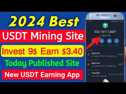 New Usdt Earning Site 2024 | Usdt Mining Site | Usdt Earning App | Trx Mining Site Today | Income