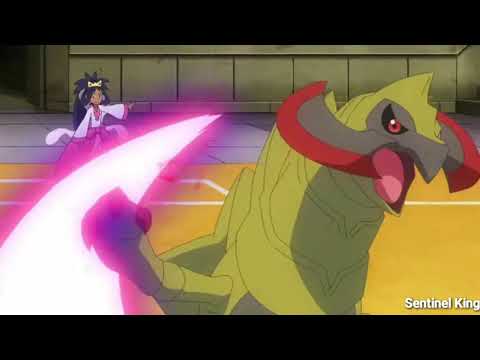 Pokemon World Championship Ash VS Iris Unova Vs Alola Champion Dragonite VS Haxorus Eng Sub