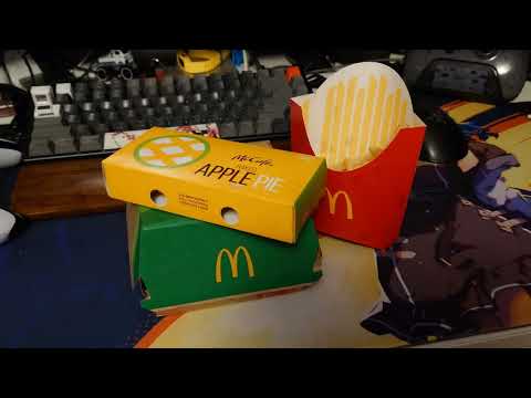 The experience of getting the Genshin McDonald's meal