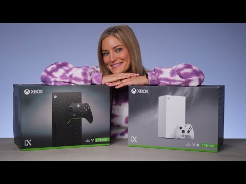 New Xbox Series X in Robot White and 2TB Galaxy Special Edition!