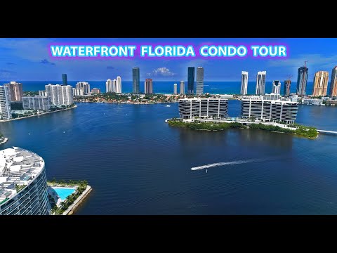 Tour 2 Miami LUX Waterfront Condos + Private Pool Home For Sale