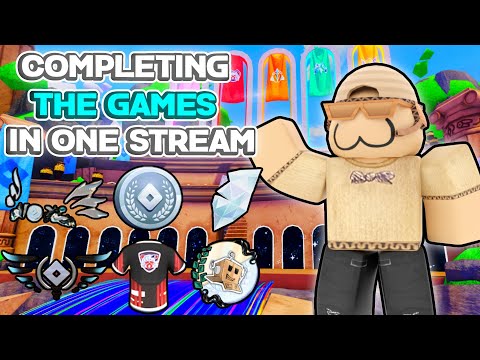 FINISHING THE GAMES ROBLOX EVENT! (TOP 100) #shorts #liveshorts #roblox #liveroblox