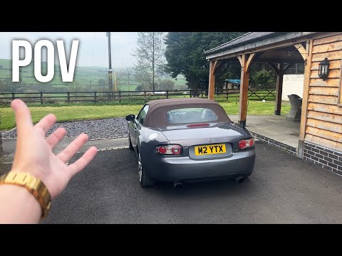 MAZDA MX5 POV IN WALES 🏴󠁧󠁢󠁷󠁬󠁳󠁿