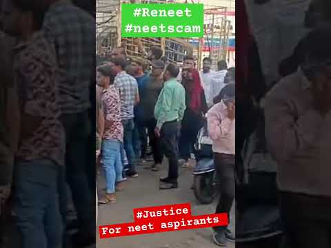 Justice for NEET 2024 Aspirants| NEETScam2024 ?#protest #kanpur#neetscam #ntaupdates#reneet#nta 🙏🙏🙏🙏