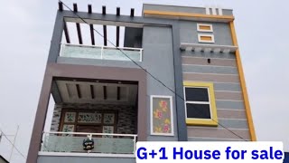 G+1 House for urgent sale || Loan facility ||