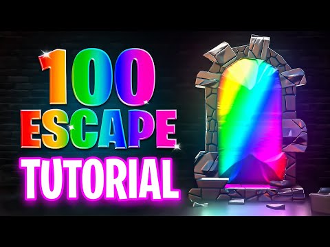 100 LEVEL ESCAPE ROOM FORTNITE (How To Complete 100 Level Escape Room)