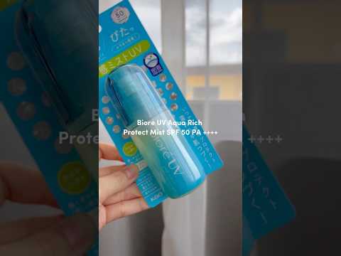 BIORE MIST NOT FOR ME! BIORE UV AQUA RICH PROTECT MIST SPF 50 PA ++++ HONEST REVIEW | Truly Tara