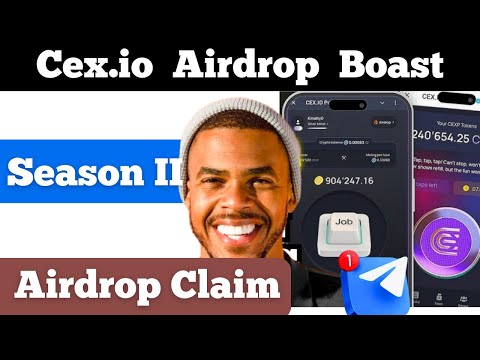 Cex.io Airdrop Boast ~ Cexp season II Airdrop claim, Boast Cex.io airdrop tokens