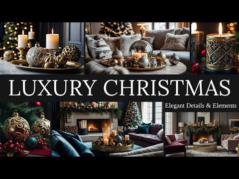 Luxury Christmas Decor That Will Make Your Home SPARKLE