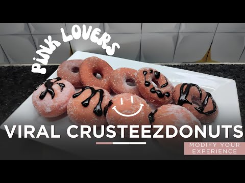 Islamabad k viral DONUTS | CRUSTEEZ DONUTS | choclate filled Donuts | Food Vlog | Pink food lovers