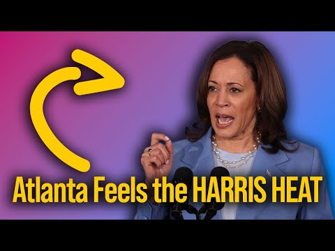 Kamala + Atlanta = 🔥