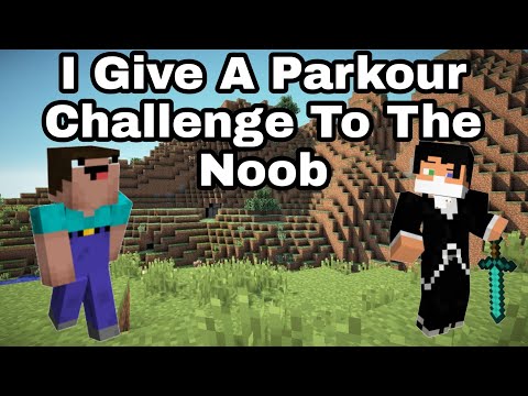 I Give A Simple Challenge To The Noob Wait For End #shorts #minecraftshorts#noobfunnyvideo#minecraft