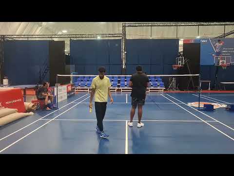 Best Doubles Badminton Match 🏸 Mursaleen / Venket Vs Maurice / Rauf #badminton #badmintonlover @#bad