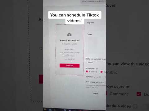 You Can Schedule Tiktok Videos! #twitch #twitchtv #twitchtips