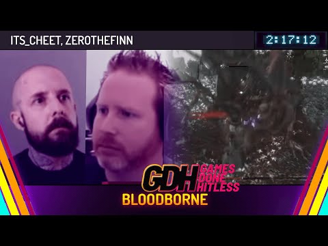 Bloodborne by its_cheet and zerothefinn in 2:17:12 - Games Done Hitless