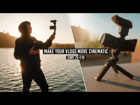 5 Tips for BETTER CINEMATIC VLOGS! Sony ZV-E10 APS-C + 3 NEW Sony LENSES!