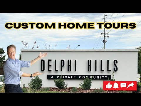 South Lakeland Custom Homes Tour of Delphi Hills!  Exclusive Hulbert. Homes community- $850k and up