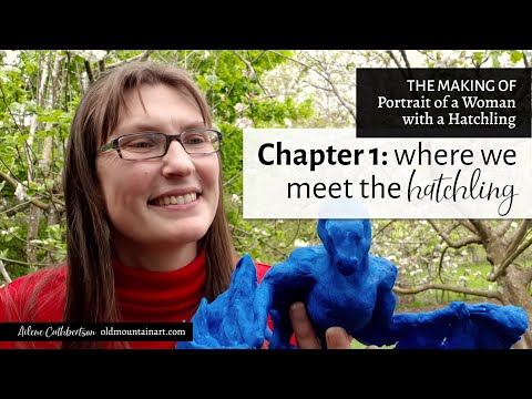 Chapter 1: where we meet the hatchling | The making of Portrait of a Woman with a Hatchling