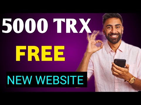 Wow 😲FREE Trx Sign Up Bounce | New Trx Site Today | 🥳 Trx Mining Today | Best Trx Mining Website