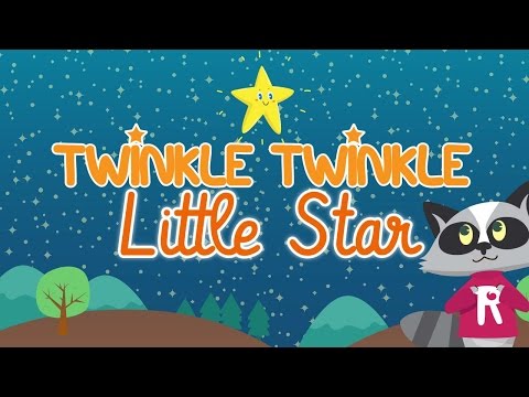 Twinkle Twinkle Little Star • Nursery Rhymes Song with Lyrics • Animated Cartoon for Kids