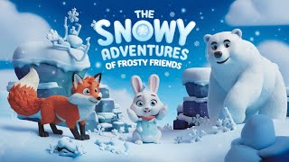 😍❄️The Snowy Adventures ❤️Of Frosty Friends🐰 #kidsstories #storytime #cartoon #kidsstorytime