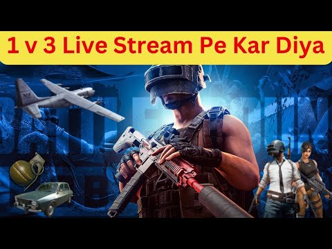 New x-sute wale streamer ko 1 v 3 kar diya | 1 v 3 new update 3.3 #viralvideo #bgmiclutch