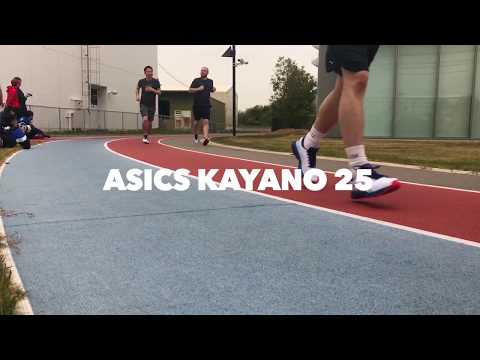 ASICS Gel Kayano 25 media tour