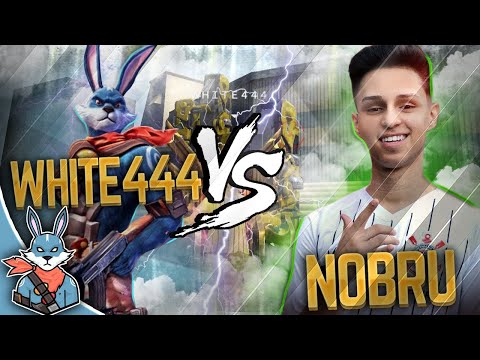 🔥 فري فاير : أول لاعب عربي يتحدي الاعب البرازيلي نوبرو لن تصدق النتيجة | WHITE444 VS NOBRU