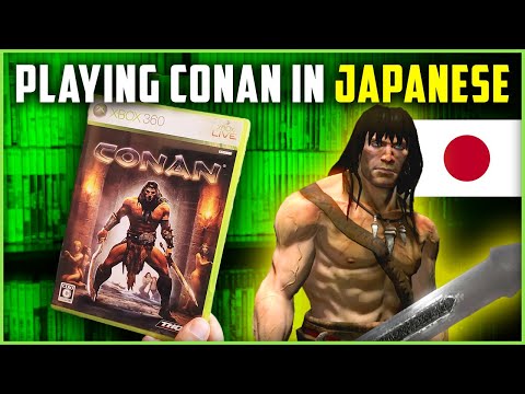 Playing The Japanese Version of CONAN (Achievement Stack - Xbox 360)