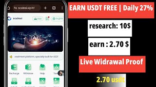 Earn USDT Daily with Zero Investment! Top Sites & Tips for Free USDT Income | 2024 Guide