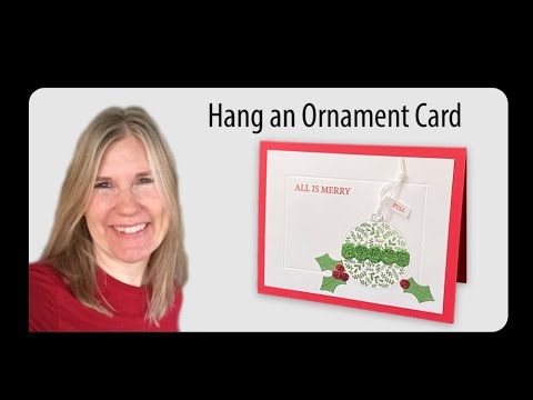 Hang an Ornament Card