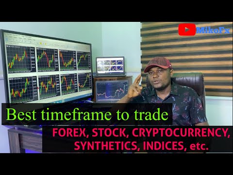 Best timeframe to trade forex, synthetics, stock, cryptocurrency, etc