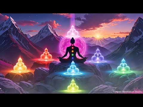 Music to Cleanse the Aura and Align The 7 Chakras While You Sleep | Whole Body Restoration | 528 hz