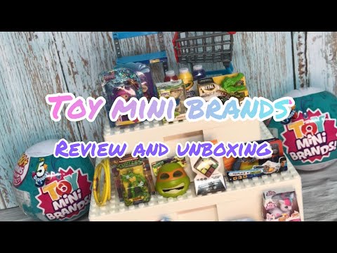 Toy Mini Brands Unboxing and Questions and Answers Session