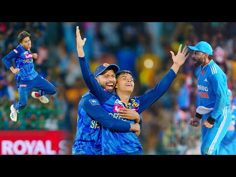 Ind Vs SL Wining Moment Highlights | Sri lanka vs india highlights today