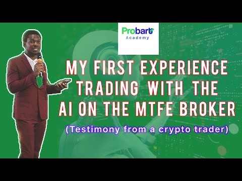 MY FIRST EXPERIENCE TRADING USING THE AI FUNCTION ON THE MTFE BROKER | CRYPTO TRADING | BITCOIN NEWS