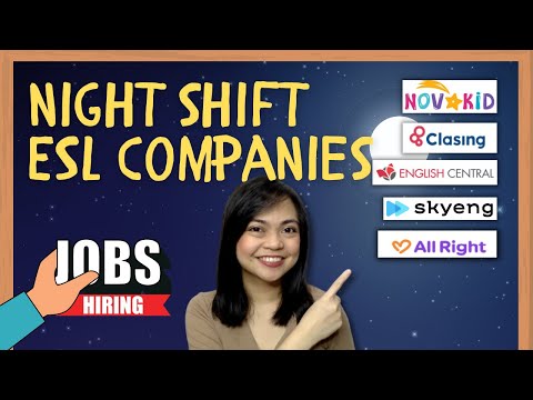 [ HIRING ] Night Shift ESL Companies September 2021 | European ESL Companies Graveyard Shift