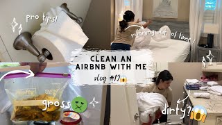 COME CLEAN AN AIRBNB WITH ME 😱💰