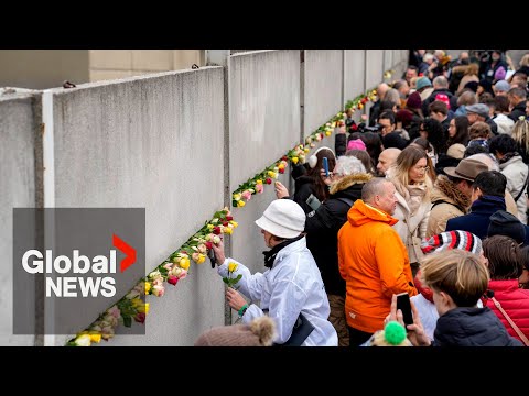 Germany celebrates 35 years since fall of Berlin Wall: "For peace and freedom"