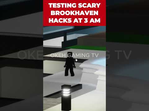 Testing Scary Brookhaven Hacks at 3AM...