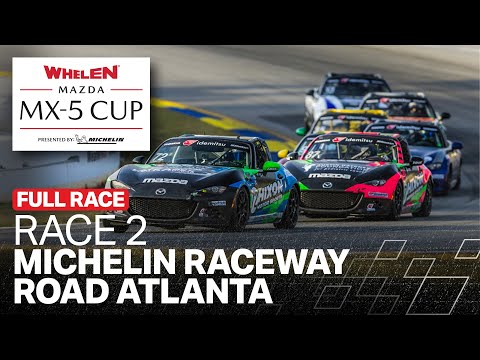 2024 IMSA Whelen Mazda MX-5 Cup at Michelin Raceway Road Atlanta | Race 2 | Georgia