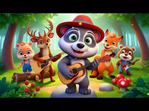 The Forest Animal Band: Music and Fun in the Wild Woods Nursery Rhymes Kids Song