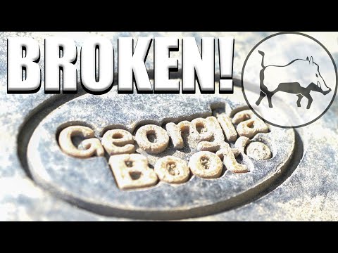 Long Term Test Review - My Georgia Logger Work Boots Broke After 2+ Years!