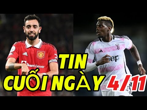 TIN CUỐI NGÀY 4/11, TEN HAG TẠO ĐỊA CHẤN, EPL GIẢI THÍCH THẺ ĐỎ, BRUNO XIN LỖI TEN HAG,