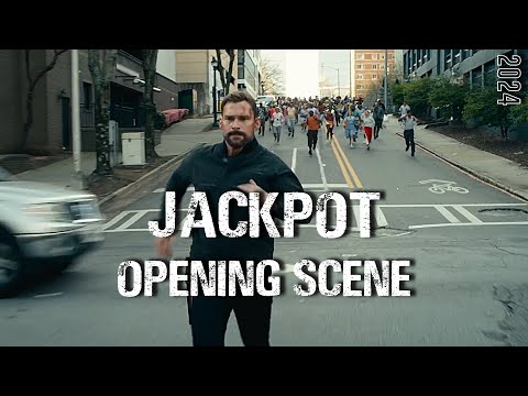 Jackpot Opening Scene 2024: John Cena and Awkwafina in jackpot