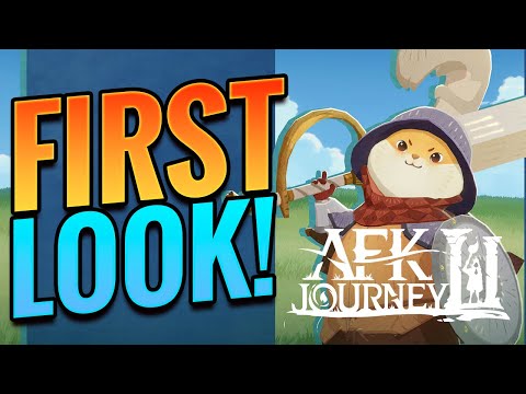 EXCLUSIVE LOOK! AFK JOURNEY HERO COLLECTOR RPG - BETA VOYAGE TEST!