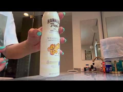 Hawaiian Tropic Weightless Hydration Clear Spray Sunscreen - REVIEW