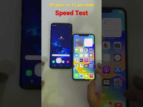 Samsung S9 plus vs Iphone 11 pro max #shorts