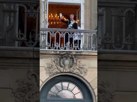 Denmark New King Frederik X Amalienborg, Copenhagen